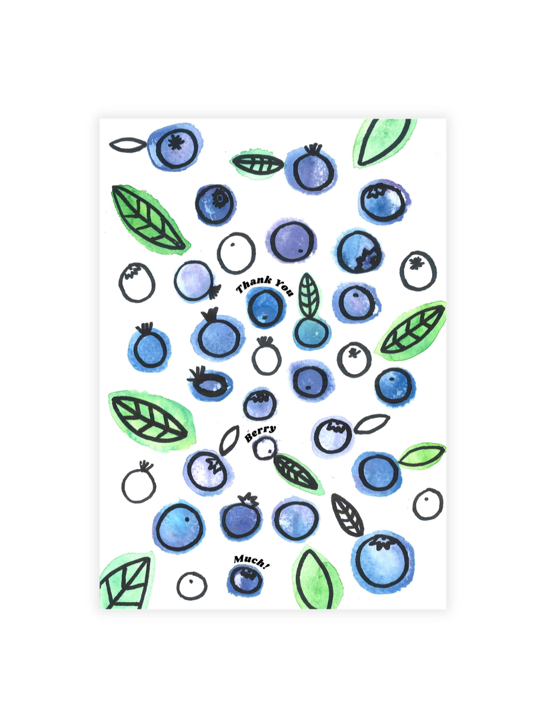 Watercolor Greeting Cards (Individual) - Wholesale