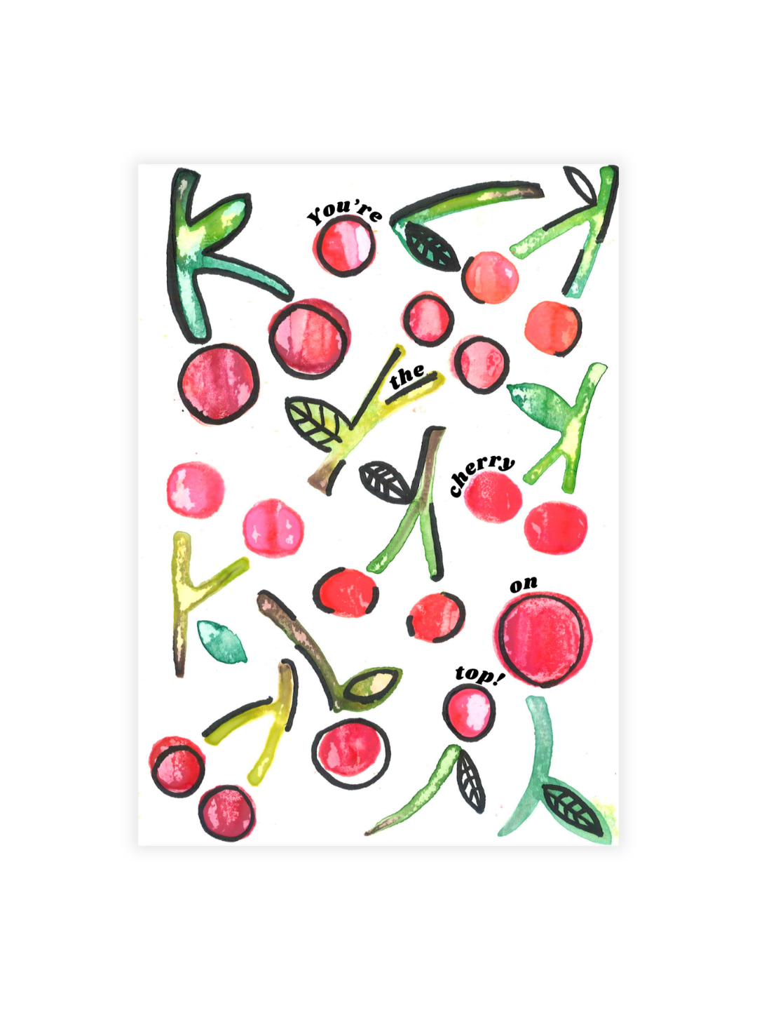 Watercolor Greeting Cards (Individual) - Wholesale