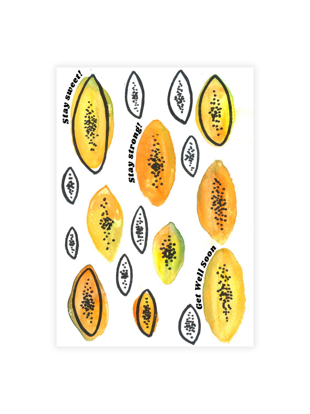 Watercolor Greeting Cards (Individual) - Wholesale