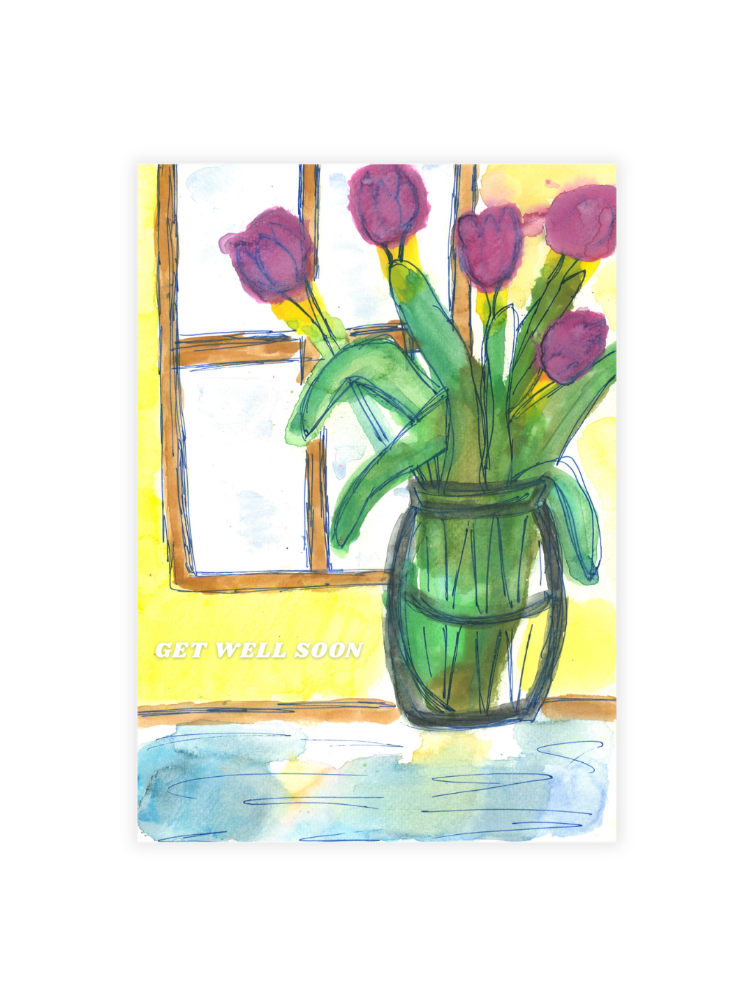 Watercolor Greeting Cards (Individual) - Wholesale