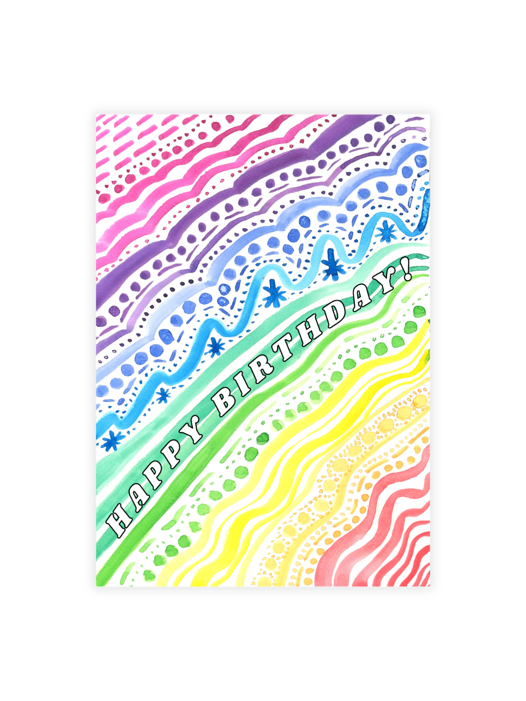 Watercolor Greeting Cards (Individual) - Wholesale