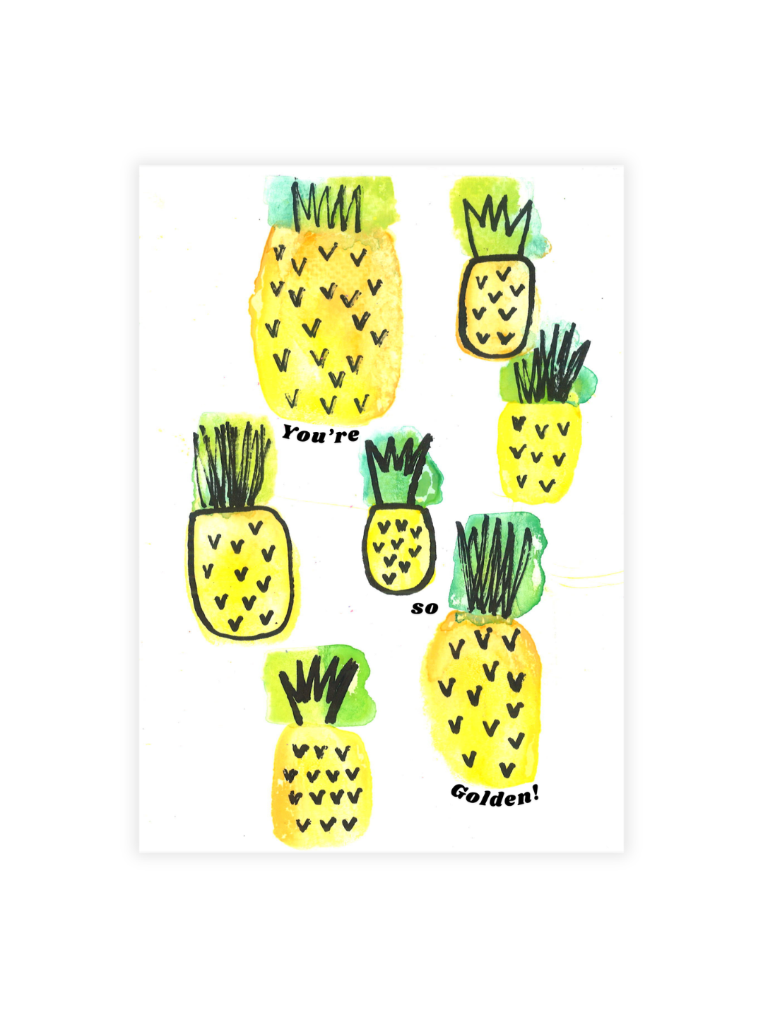 Watercolor Greeting Cards (Individual) - Wholesale