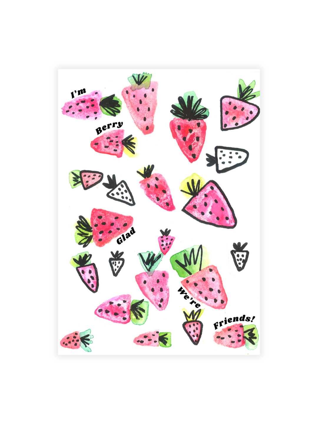 Watercolor Greeting Cards (Individual) - Wholesale