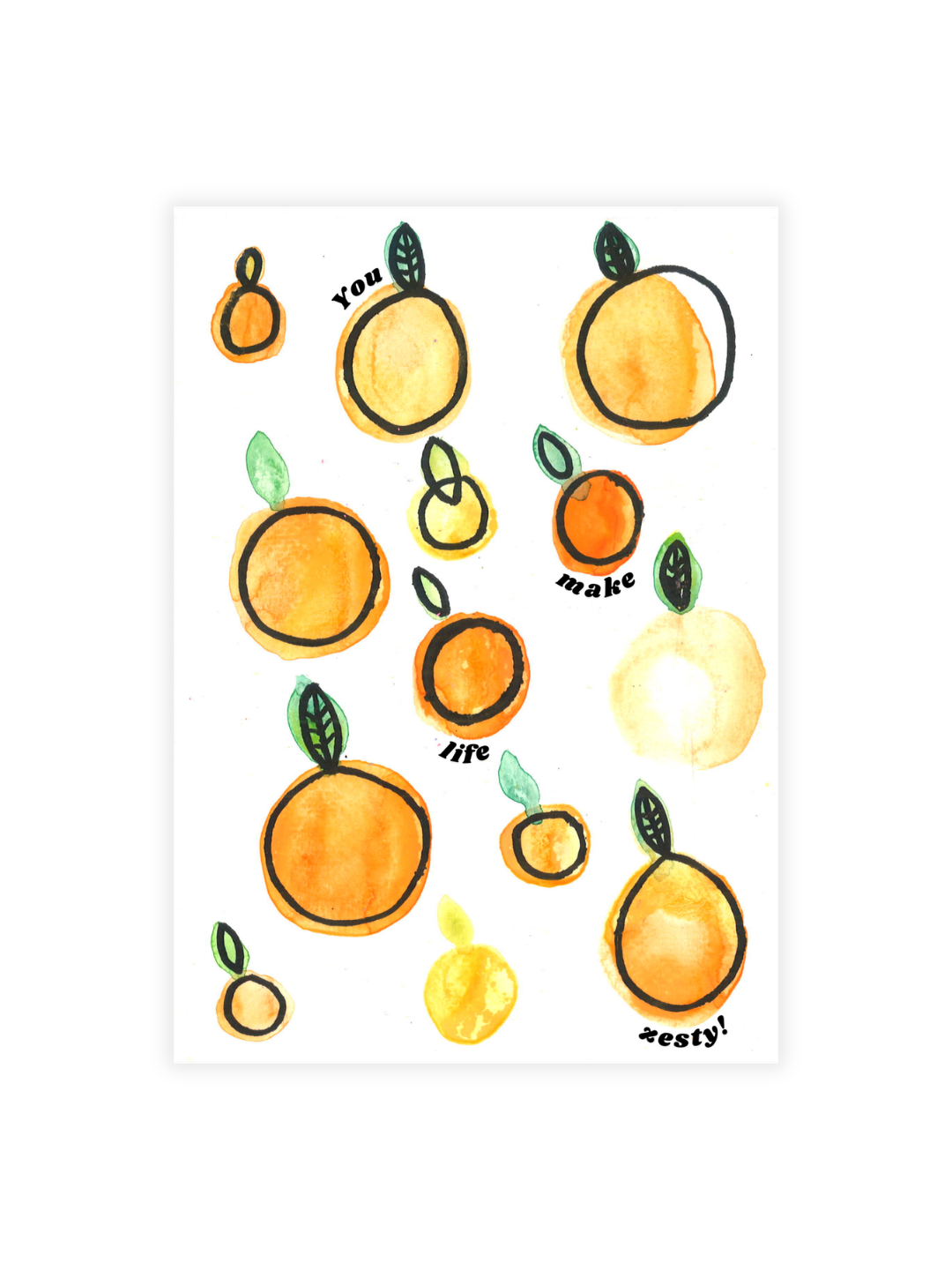 Watercolor Greeting Cards (Individual) - Wholesale