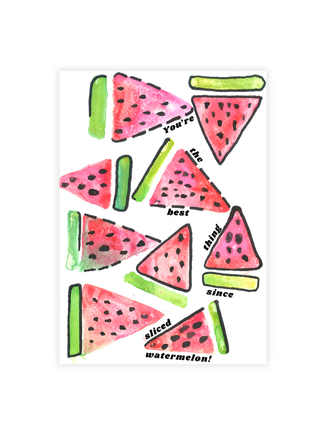 Watercolor Greeting Cards (Individual) - Wholesale