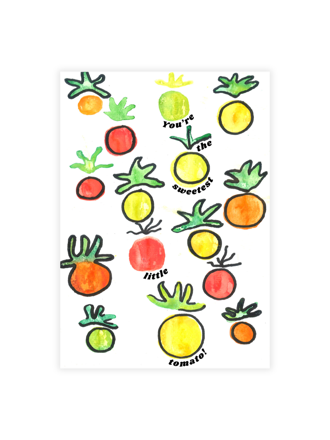 Watercolor Greeting Cards (Individual) - Wholesale