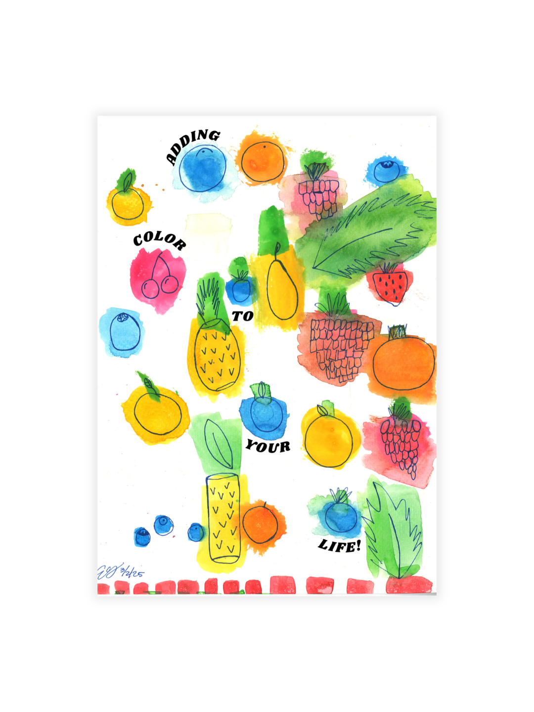 Watercolor Greeting Cards (Individual) - Wholesale