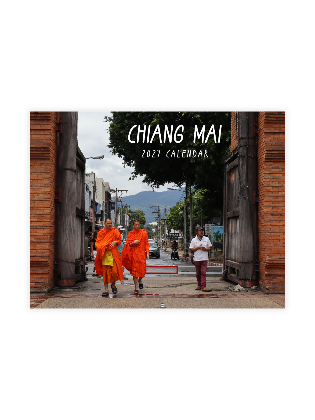 Chiang Mai Photography 2027 Wall Calendar - Wholesale