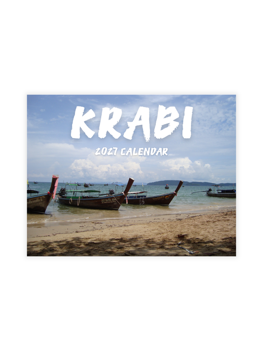 Krabi Photography 2027 Wall Calendar - Wholesale