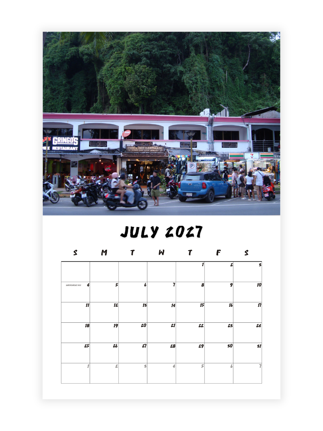 Krabi Photography 2027 Wall Calendar - Wholesale